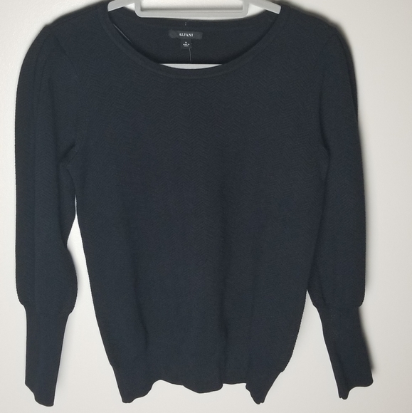 Alfani Puff-Sleeve Sweater - Picture 2 of 10